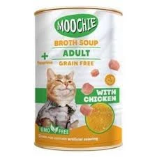 Moochie Broths Soup Tavuklu Tahılsız Yetişkin Kedi Çorbası 135ML x 2 Adet ürün görseli 1