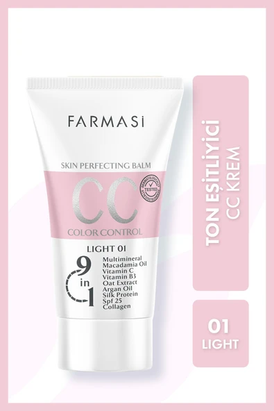 FARMASİ CC KREM 01 AÇIK 50 ML ürün görseli 1