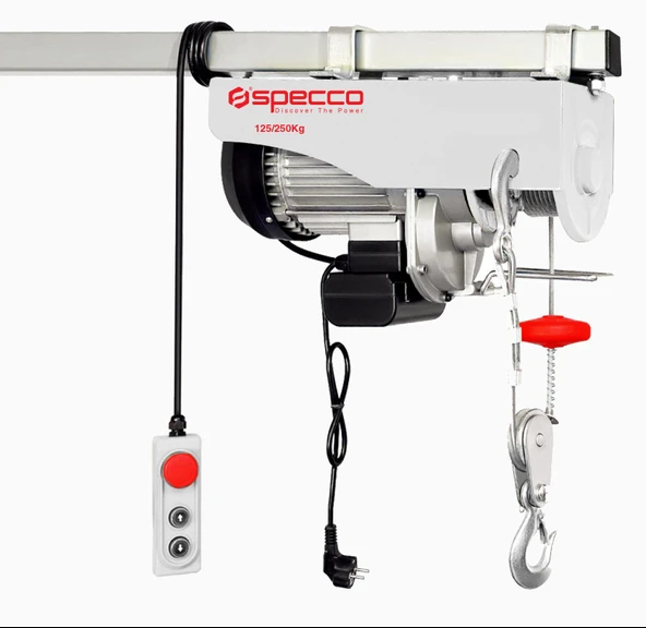 250-500KG ELEKTRİKLİ VİNÇ SPECCO ürün görseli 1