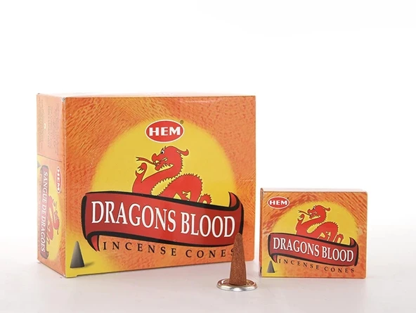 Dragons Blood Aromalı Konik Tütsü P75385S2849 ürün görseli 1
