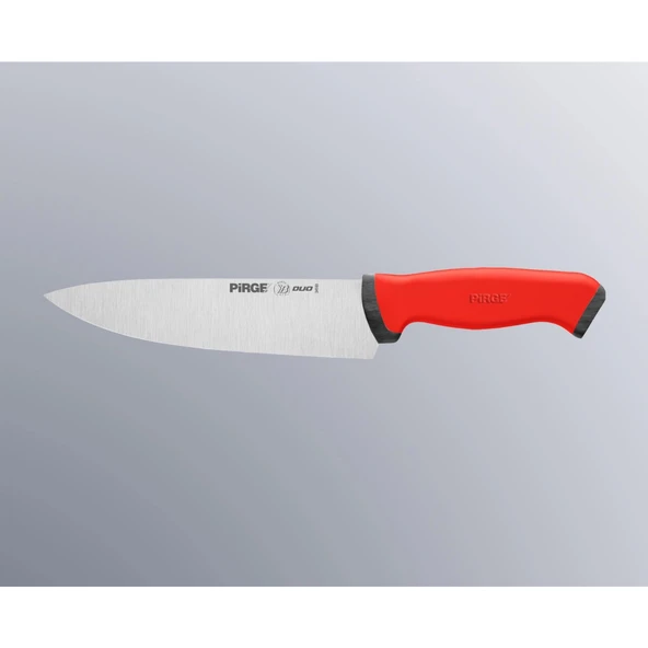 Duo Şef Bıçağı 23 cm Kırmızı - Resim 5