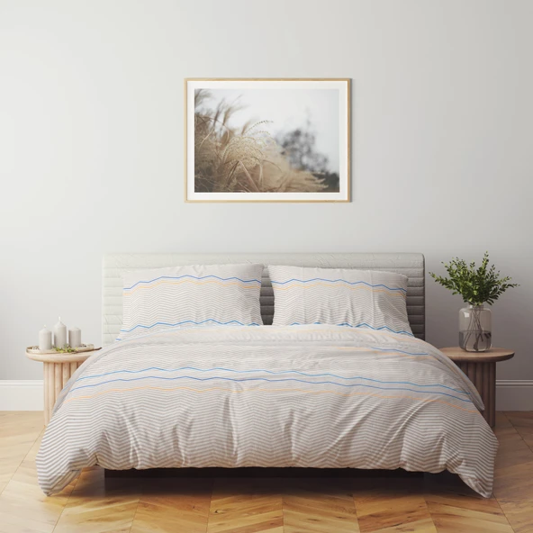 Cotton Collection Çift Kişilik Nevresim Takımı Clair ürün görseli 1