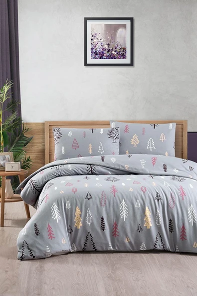 Cotton Collection Flanel Çift Kişilik Nevresim Takımı Gcref2301 ürün görseli 1