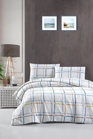 Cotton Collection Flanel Çift Kişilik Nevresim Takımı Petite Spring ürün görseli 1
