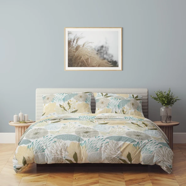 Cotton Collection Çift Kişilik Nevresim Takımı Dune ürün görseli 1