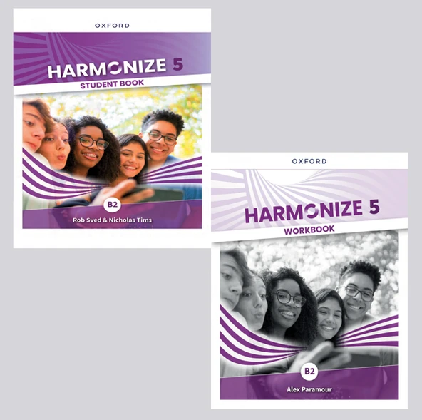 Harmonize Level 5: Student Book and Workbook ( Downloadable CD li versiyon – Online KOD YOKTUR ) ürün görseli 1