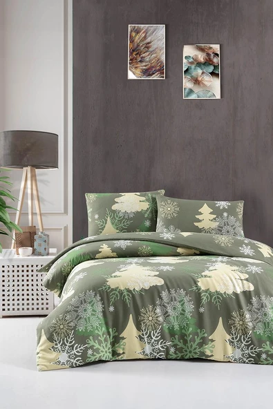 Cotton Collection Flanel Çift Kişilik Nevresim Takımı Gcref2298 ürün görseli 1