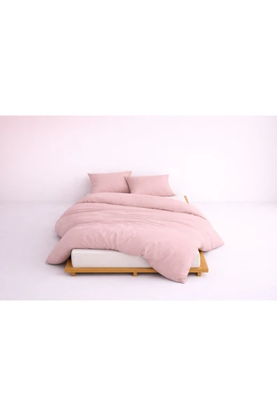 Lüks Ranforce Kumaş %100 Pamuklu Çift Kişilik Nevresim Takımı 200x220 - Lastikli Çarşaf ürün görseli 1