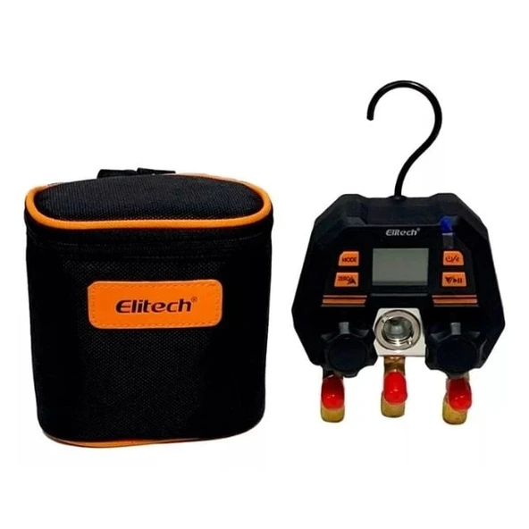 Elitech MS-100-DMG-4B Dijital Manifold ( Hortum Hariçtir ) ürün görseli 1