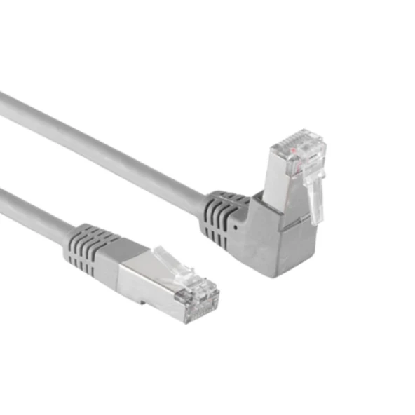 IRENIS CAT6 S/FTP Dirsek Kablo  2 Metre Mavi - Resim 2