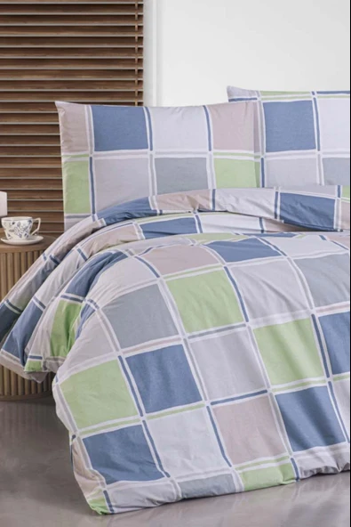 Cotton Collection Ranforce Tek Kişilik Nevresim Takımı Rubicupe ürün görseli 1