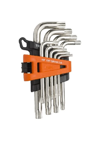 RETTA L TORX ALLEN ANAHTAR TAKIMI KISA 9 PARÇA RAT6009 ürün görseli 1