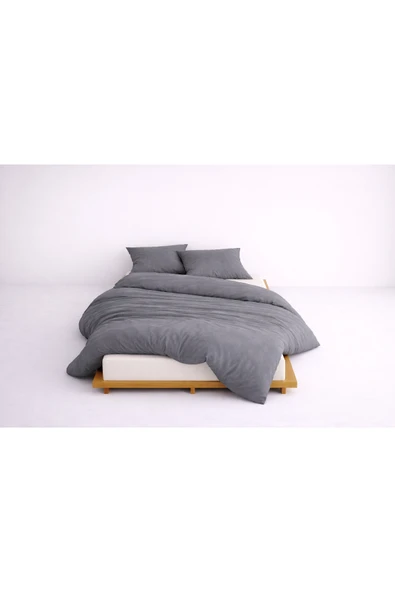 Lüks Ranforce Kumaş %100 Pamuklu Çift Kişilik Nevresim Takımı 200x220 - Lastikli Çarşaf ürün görseli 1