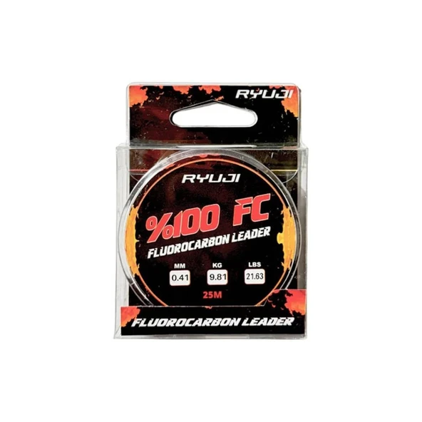 Ryuji %100 Fluorocarbon 25 Mt Lider Misina ürün görseli 1
