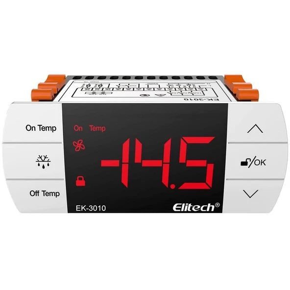 Elitech EK-3010-31-A Tek Prob Dijital Termostat (Geniş Kasa ) ürün görseli 1