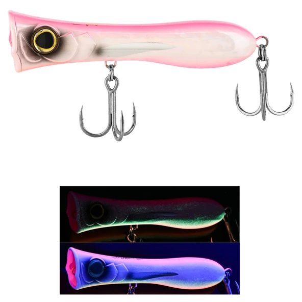 Fujin Big Mama 12cm 31gr Popper Maket Balık  272 Pink Glow ürün görseli 1