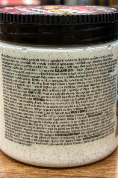 Blue Drop Yüz Bakım Peeling Scrub Nar 500 Ml - Resim 2