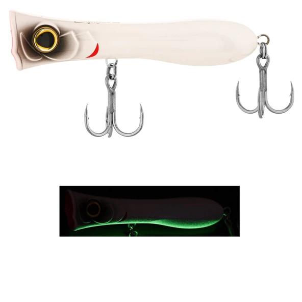 Fujin Big Mama 12cm 31gr Popper Maket Balık  062 Bone ürün görseli 1