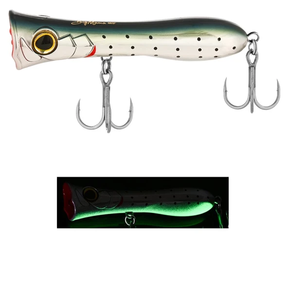 Fujin Big Mama 12cm 31gr Popper Maket Balık  054 Smoke Joe ürün görseli 1