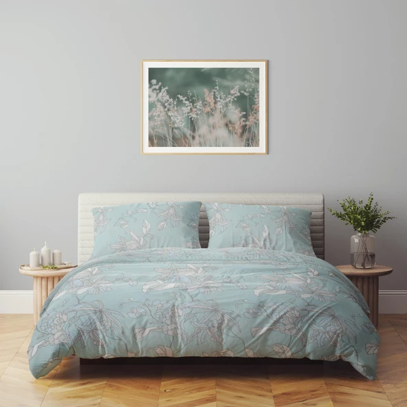 Cotton Collection Tek Kişilik Nevresim Takımı Liora ürün görseli 1