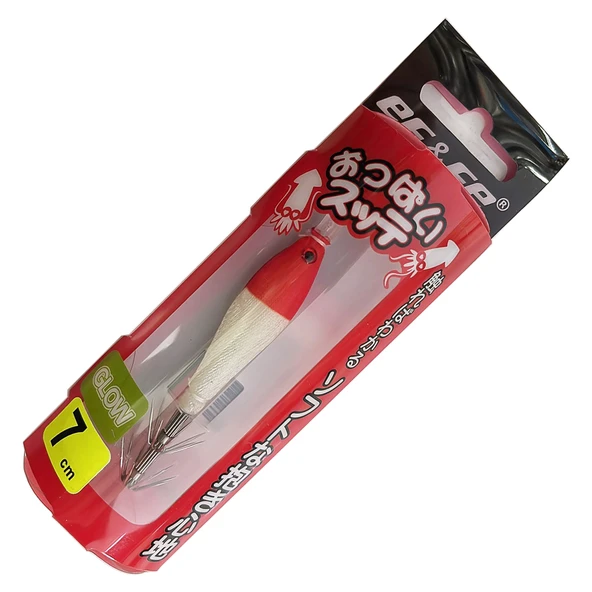Effe Silikon 7cm 3.6gr (Glow) Kalamar Zokası  HG3026 ürün görseli 1