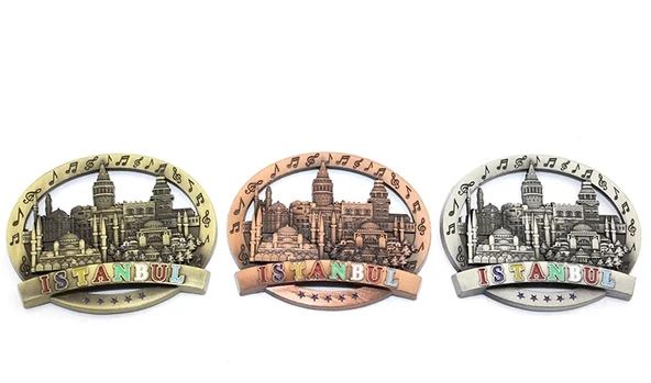 İstanbul Temalı Metal Magnet Alk3329 P75533S8548 ürün görseli 1