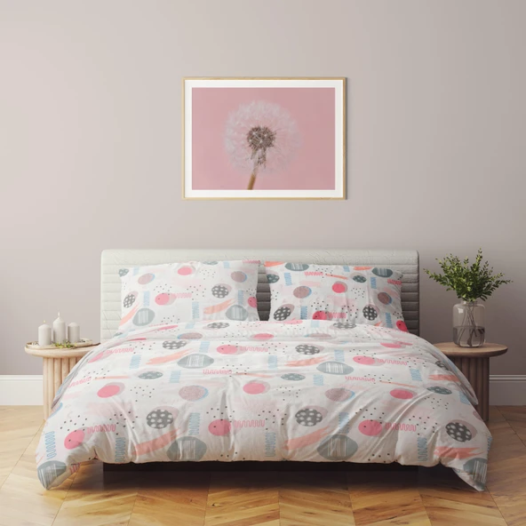 Cotton Collection Tek Kişilik Nevresim Takımı Silva ürün görseli 1