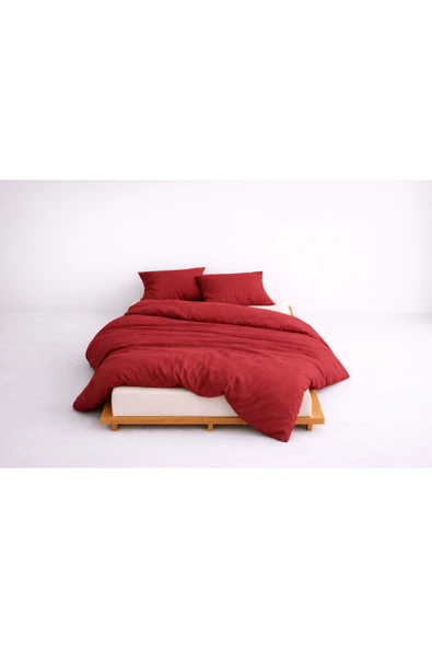 Lüks Ranforce Kumaş %100 Pamuklu Tek Kişilik Nevresim Takımı 160x220 - Lastikli Çarşaf ürün görseli 1