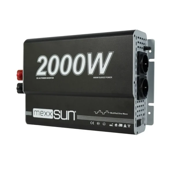 12V Volt - 2000W Watt Modifiye Sinüs İnverter (220V Çevirici) ürün görseli 1