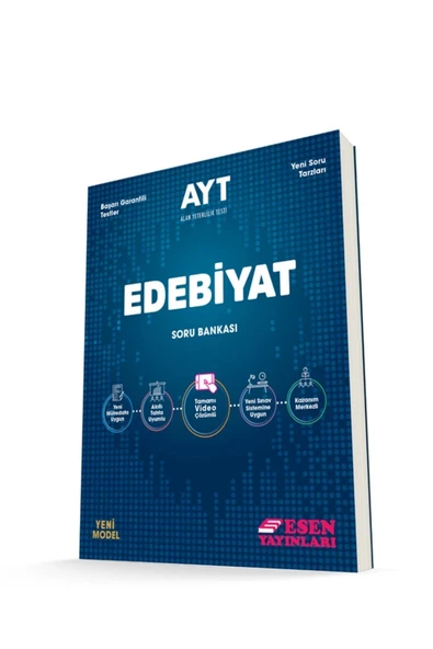 Esen Ayt Edebiyat Soru Bankası ürün görseli 1