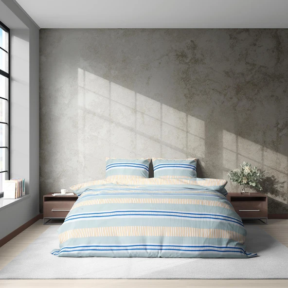 Cotton Collection Ranforce Nevresim Takımı Almina ürün görseli 1
