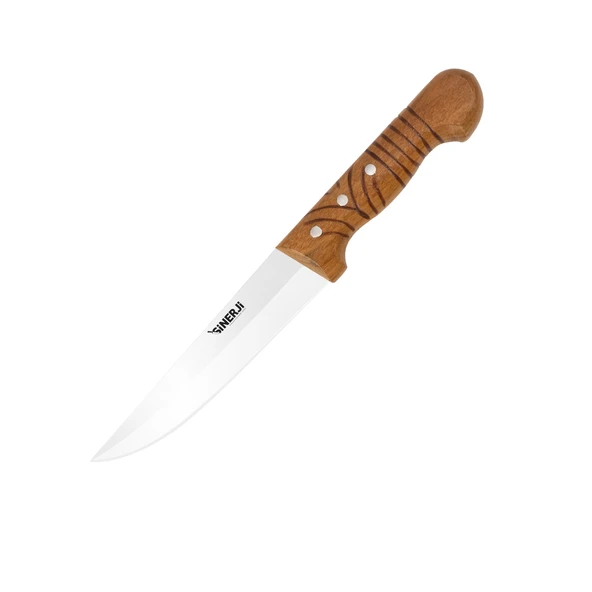Wooden Saplı Kasap Bıçağı 16,5 Cm ürün görseli 1