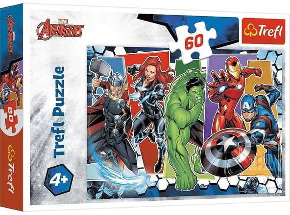 Lisanslı 60 Parça Avengers Puzzle 3574 - Resim 2