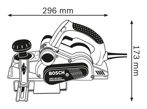 Bosch GHO 40-82 C Planya - Resim 2