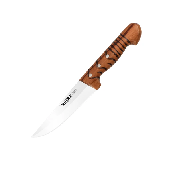 Wooden Saplı Kasap Bıçağı 14,5 Cm ürün görseli 1