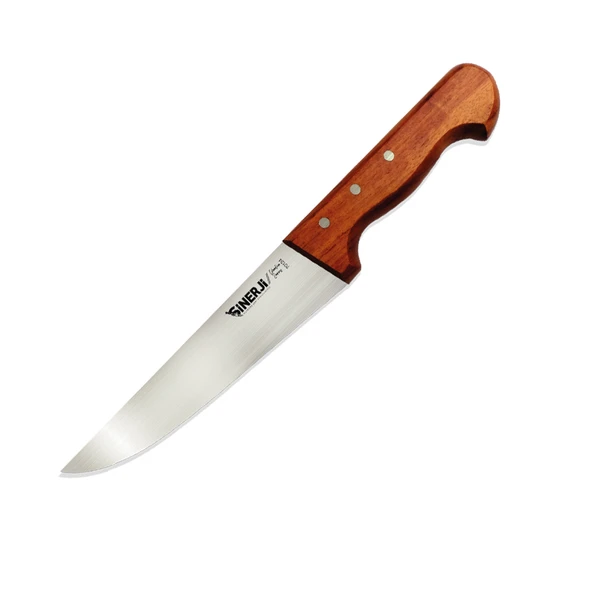 Wooden Gül Saplı Kasap Bıçağı 21,5 Cm ürün görseli 1