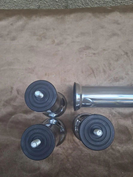 Baza Ayak HDR 90571 Koltuk Ayağı Kanepe Ayağı Mobilya Ayağı Krom 15 cm (4 Adet) ürün görseli 1