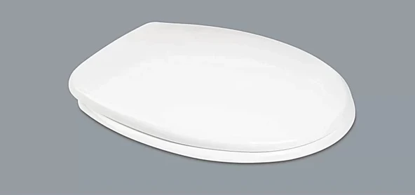 NKP AKDENİZ NORMAL KAPANAN  KLOZET KAPAĞI ( THERMOPLAST ) ürün görseli 1