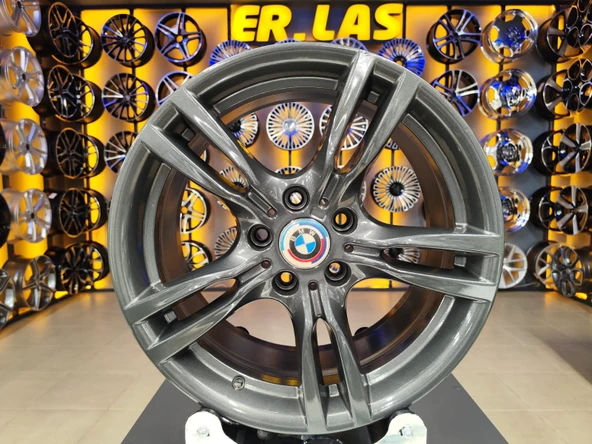 4 Adet BMW ORIJINAL 8.5-9.5*18 5*120 ET47 72.6 FÜME JANT REVİZE EDİLMİŞ (Takım) ürün görseli 1