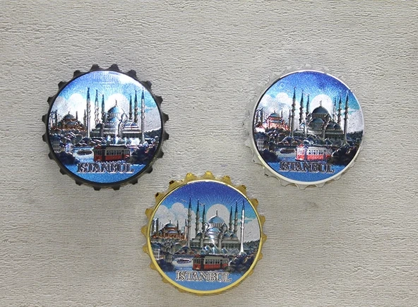 İstanbul Temalı Metal Magnet Alk4339 P76050S8423 ürün görseli 1