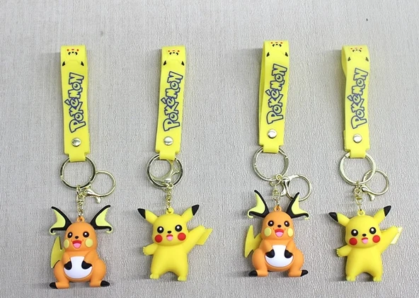 Pikachu Silikon Anahtarlık Alk4252 P76240S8742 ürün görseli 1