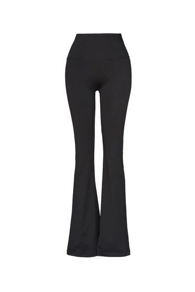 hummel Sajar Tight Pants 932455-2001 Siyah Kadın Tayt ürün görseli 1