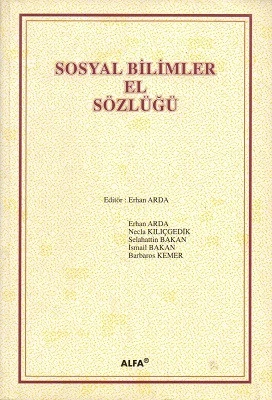 Sosyal Bilimler El Sözlüğü Erhan Arda Alfa Yayıncılık - YENİ KİTAP ürün görseli 1