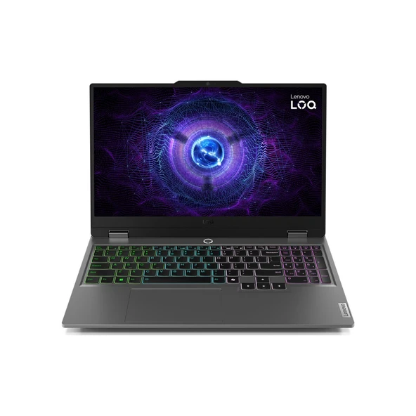 Loq 15IAX9 Intel Core I5-12450HX 8gb Ddr5 512GB SSD RTX3050 6gdr6 WIN11HOME 15.6 144Hz Fhd 83GS007YTR Taşınabilir Bilgisayar ürün görseli 1