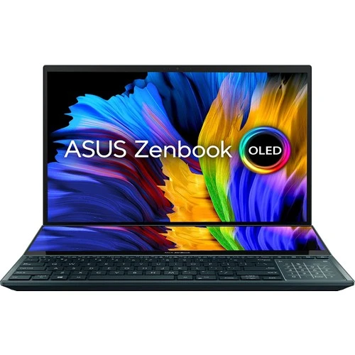 Asus Zenbook Pro Duo OLED UX582ZM-H2036W Intel Core I7 12700H 32GB 1TB Rtx 3060 W11H 15.6" 4K Taşınabilir Bilgisayar ürün görseli 1
