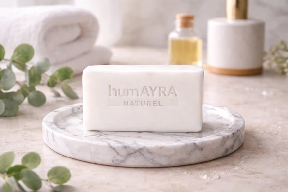 Humayra Beyaz Sabun Kokulu Doğal Sabun 125 gr ürün görseli 1