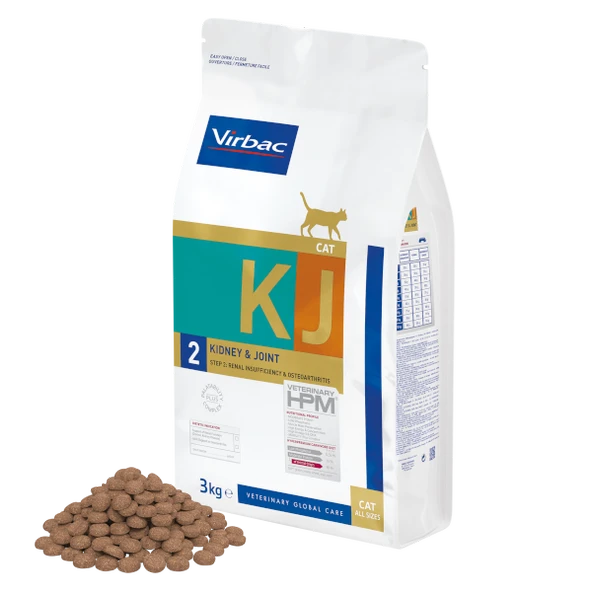 Virbac Kidney Joint (Kj2) 3 kg Kedi Maması ürün görseli 1