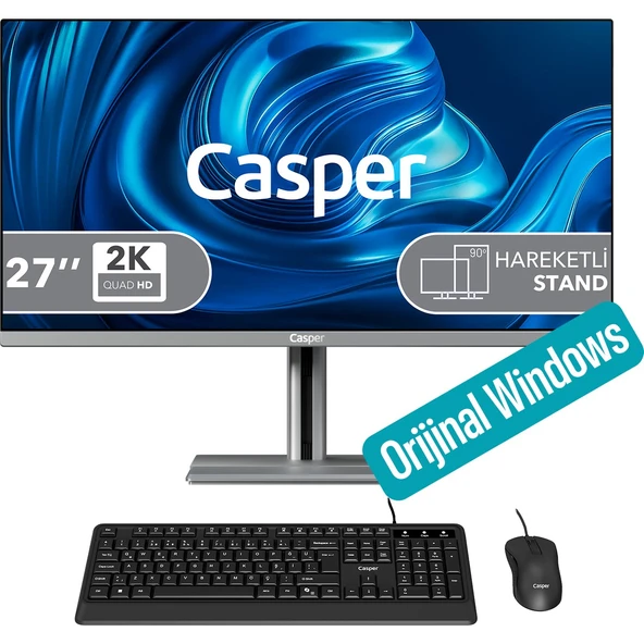 Nirvana A87.1362-BF00R-V-G Intel Core I7-13620H 16GB RAM 1TB NVME SSD Windows 11 Pro All In One ürün görseli 1