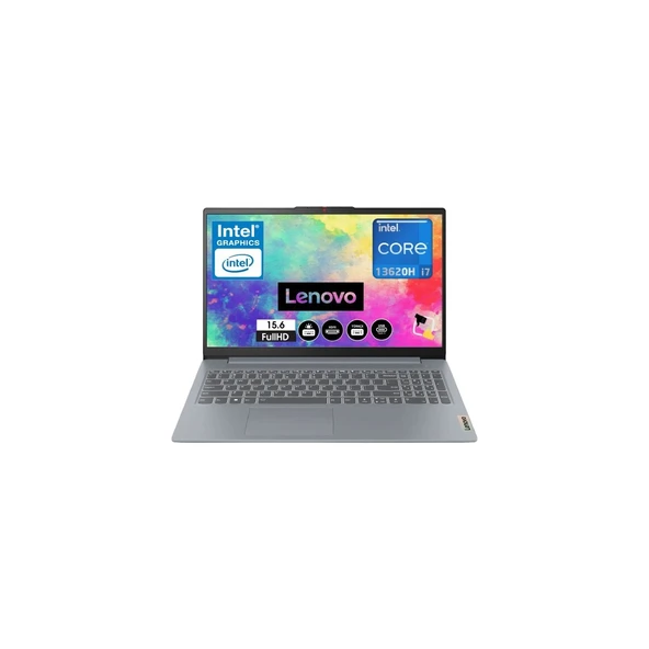 Ideapad Slim 3 Intel Core I7-13620H 16GB 1tb SSD Windows 11 Pro 15.6" Taşınabilir Bilgisayar 83EM00DQTR  Snertech ürün görseli 1