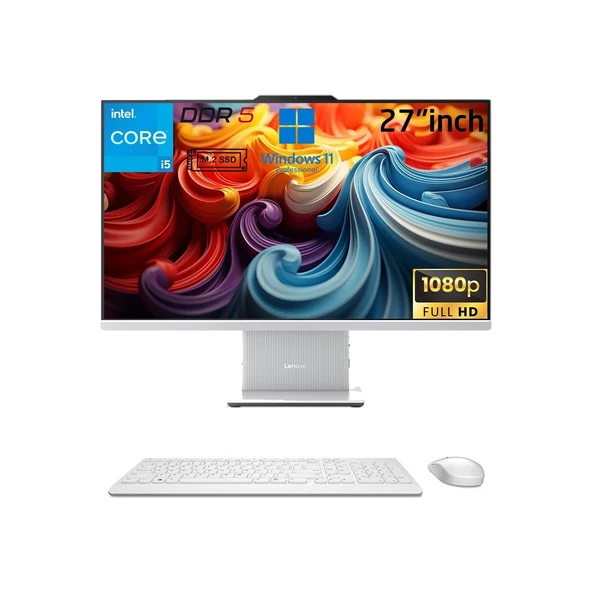 ıdeacentre Aıo Intel Core I5 13420H 16GB 512GB SSD W11PRO 27" Fhd All In One Bilgisayar F0HM0045TRI2 Istanbul-Arena ürün görseli 1